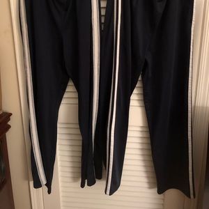Navy Athletic pants - both in a size medium.$20 ea